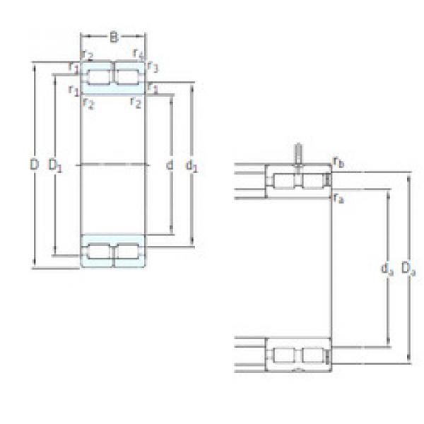 المحامل NNC4880CV SKF #1 image