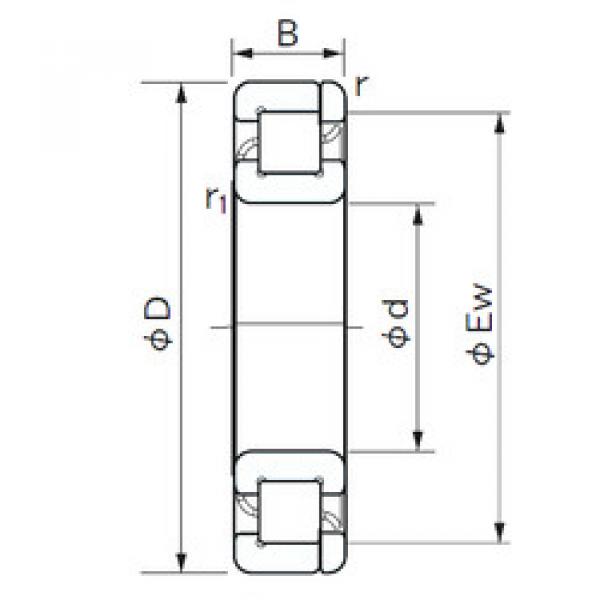 المحامل NP 238 NACHI #1 image