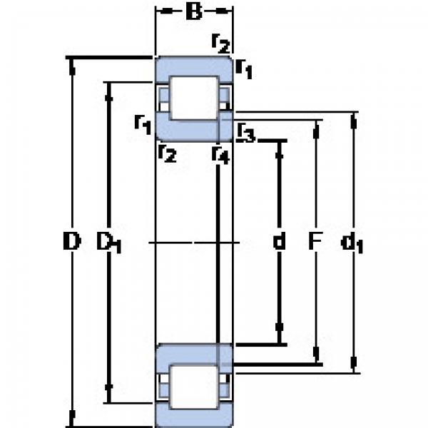 المحامل NUP 226 ECJ SKF #1 image