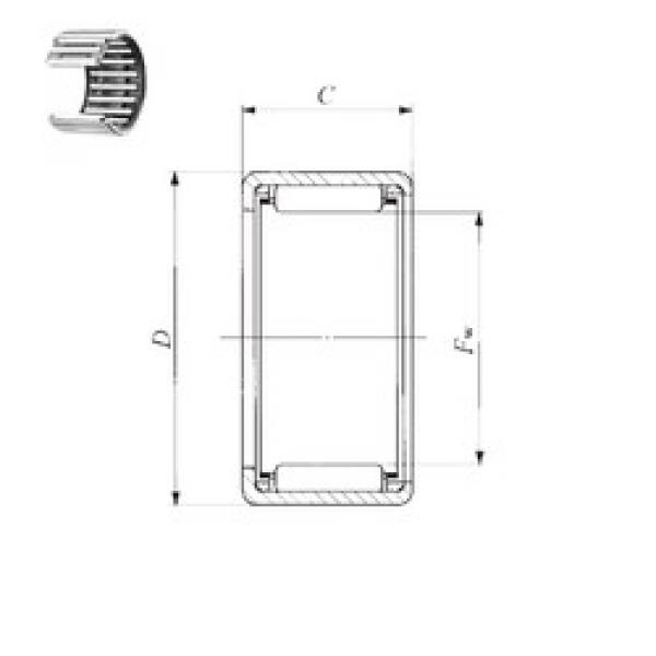 المحامل BA 1416 Z IKO #1 image