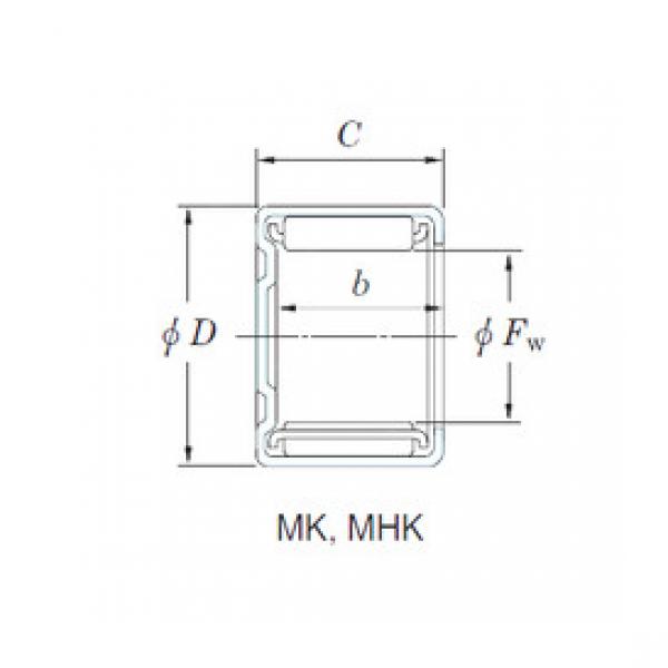 المحامل MHK10161 KOYO #1 image