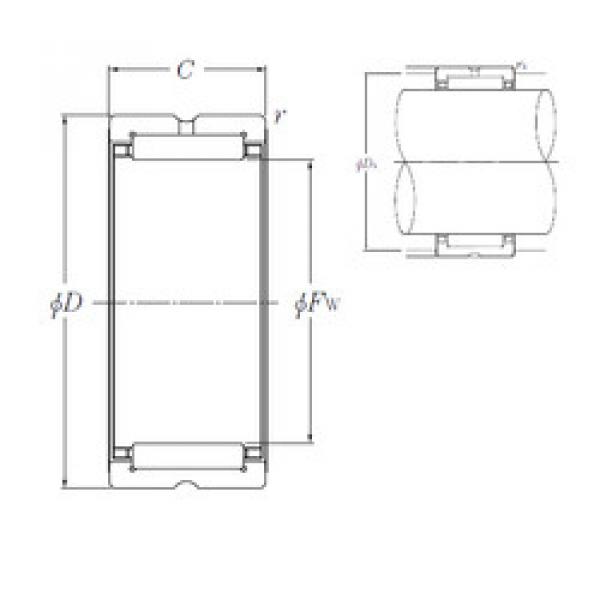 المحامل RNA4906R NTN #1 image