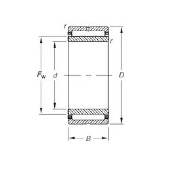 المحامل NA4922 Timken #1 image