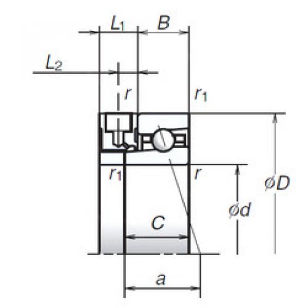 المحامل 50BNR10XE NSK #1 image