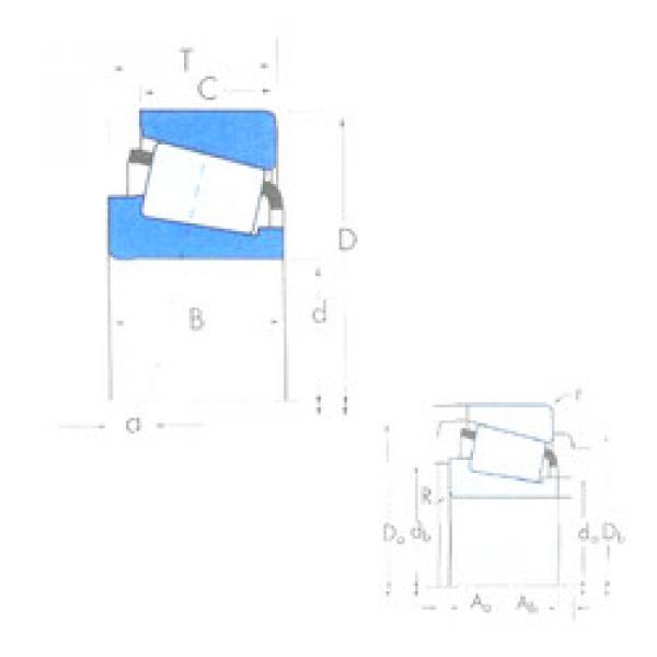 المحامل M249749/M249710 Timken #1 image