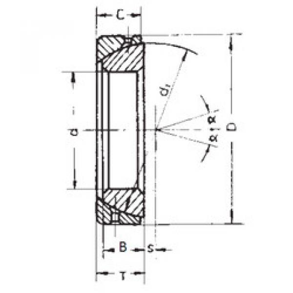 المحامل GAC30S FBJ #1 image