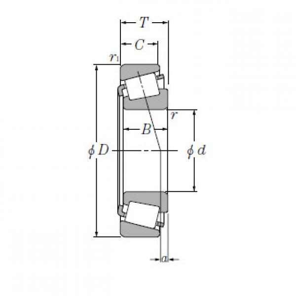 Bearing T-HM256849/HM256810G2 #2 image